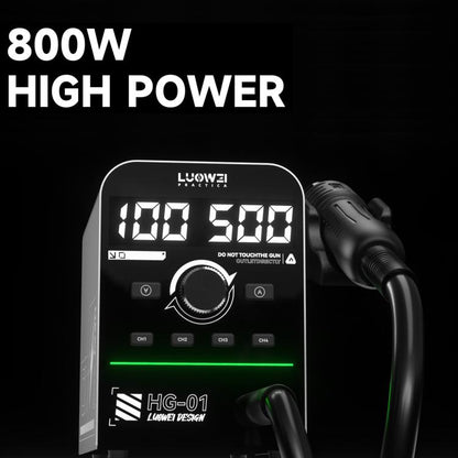 Luowei HG-01 800W Intelligent Digital Hot Air Gun BGA Desoldering Rework Station, Plug:US Plug - Others by LUOWEI | Online Shopping UK | buy2fix