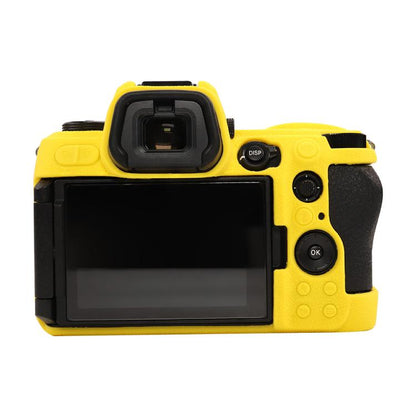 For Nikon Z6III Litchi Texture Soft Silicone Protective Case(Yellow) - Protective Case by buy2fix | Online Shopping UK | buy2fix