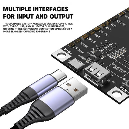 LUOWEI LW-B03 Battery Fast Charging Activation Board for iPhone/Android - Dust Remove Tool by LUOWEI | Online Shopping UK | buy2fix