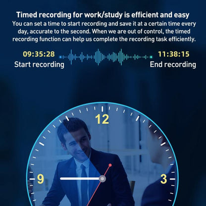 ZD70 Smart HD Noise Reduction Voice Control Recording Pen(Black) - Recording Pen by buy2fix | Online Shopping UK | buy2fix