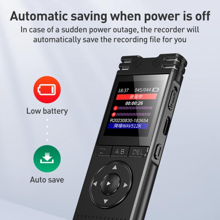 ZD70 Smart HD Noise Reduction Voice Control Recording Pen(Black) - Recording Pen by buy2fix | Online Shopping UK | buy2fix