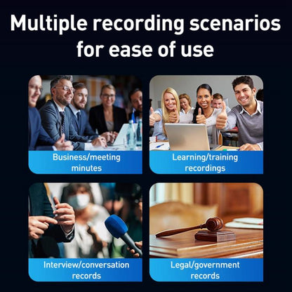 ZD70 Smart HD Noise Reduction Voice Control Recording Pen(Black) - Recording Pen by buy2fix | Online Shopping UK | buy2fix