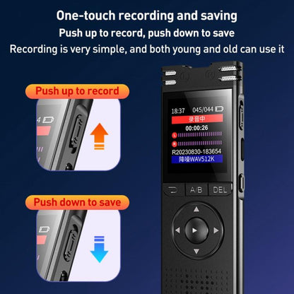 ZD70 Smart HD Noise Reduction Voice Control Recording Pen(Black) - Recording Pen by buy2fix | Online Shopping UK | buy2fix