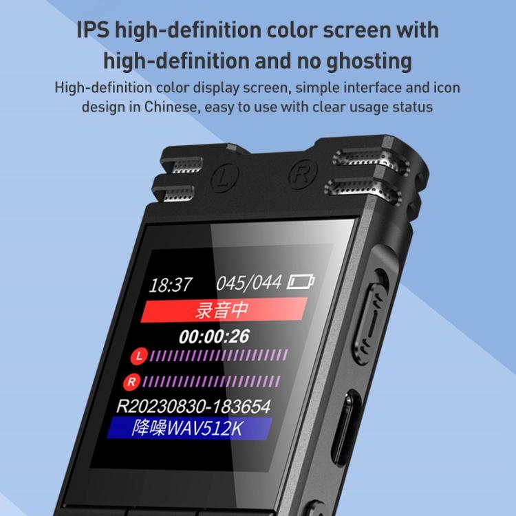 ZD70 Smart HD Noise Reduction Voice Control Recording Pen(Black) - Recording Pen by buy2fix | Online Shopping UK | buy2fix