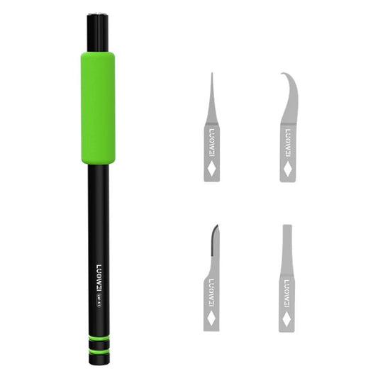 LUOWEI LW-K1 4 in 1 Motherboard CPU IC Glue Quicky Remove Maintenance Knife Set - Dust Remove Tool by LUOWEI | Online Shopping UK | buy2fix