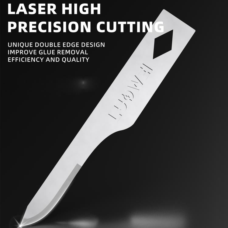 LUOWEI LW-K1 4 in 1 Motherboard CPU IC Glue Quicky Remove Maintenance Knife Set - Dust Remove Tool by LUOWEI | Online Shopping UK | buy2fix