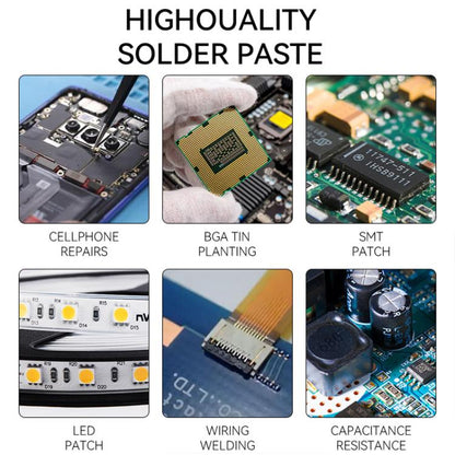 LUOWEI LW-SP1 50g PCB Repair Lead-free Solder Paste, Model:138 Degrees - Soldering Paste by LUOWEI | Online Shopping UK | buy2fix