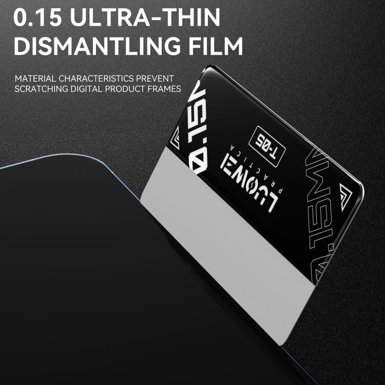 LUOWEI LW-T04/05/06 Lightning Disassembly Film Set - Crowbar by LUOWEI | Online Shopping UK | buy2fix