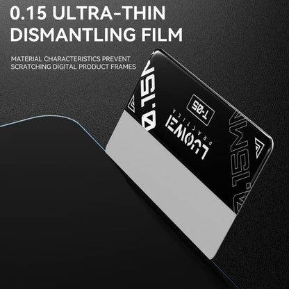 LUOWEI LW-T04/05/06 Lightning Disassembly Film Set - Crowbar by LUOWEI | Online Shopping UK | buy2fix