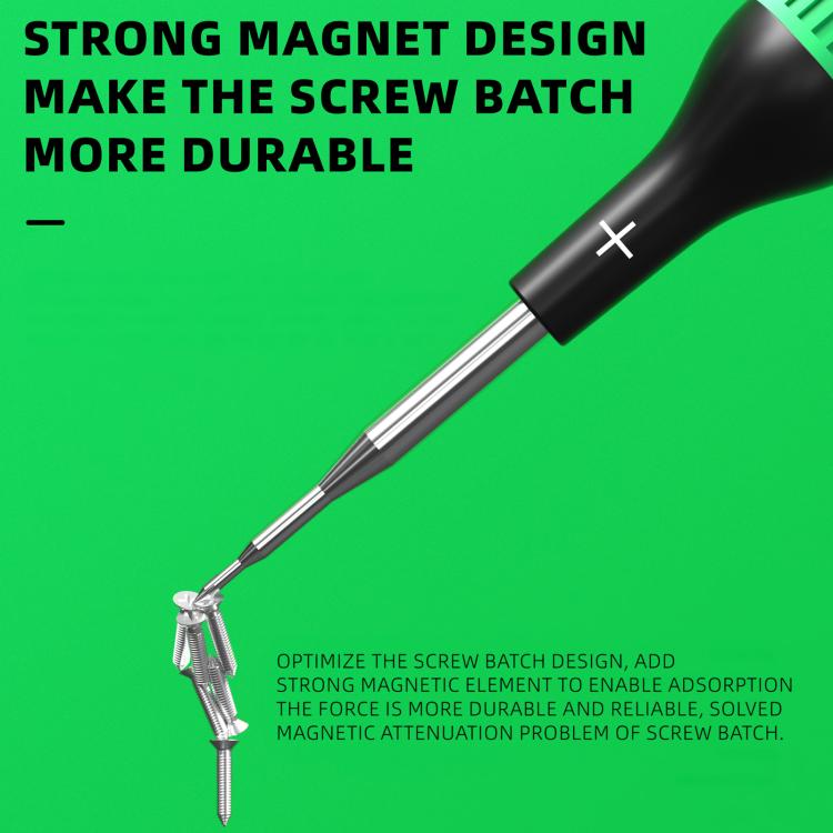 LUOWEI LITTLE BOY Smooth Bearings Alloy Magnetic Screwdriver Set - Screwdriver Set by LUOWEI | Online Shopping UK | buy2fix