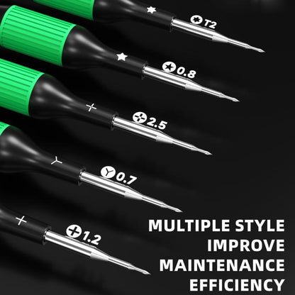 LUOWEI LITTLE BOY Smooth Bearings Alloy Magnetic Screwdriver Set - Screwdriver Set by LUOWEI | Online Shopping UK | buy2fix