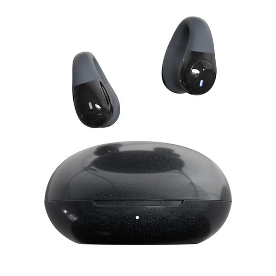 F13 Ear-Hook Noise Reduction 13mm Moving Coil HIFI BT 5.4 Wireless Earphones(Black)