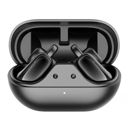 F18 Ear-Hook ANC Noise Reduction Air Conduction HIFI BT 5.4 Wireless Earphones(Black)