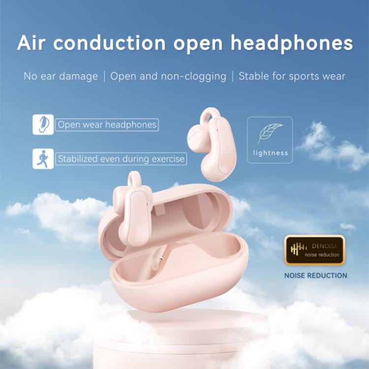 F18 Ear-Hook ANC Noise Reduction Air Conduction HIFI BT 5.4 Wireless Earphones(Black) - Bluetooth Earphone by buy2fix | Online Shopping UK | buy2fix