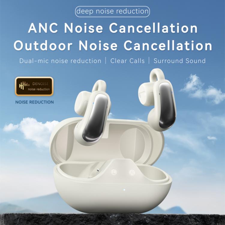 F18 Ear-Hook ANC Noise Reduction Air Conduction HIFI BT 5.4 Wireless Earphones(Black) - Bluetooth Earphone by buy2fix | Online Shopping UK | buy2fix