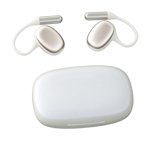 F20 Ear-Hook ANC Noise Reduction BT 5.4 IPX5 Wireless Earphones(Cream Skin)