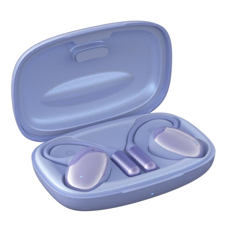 F20 Ear-Hook ANC Noise Reduction BT 5.4 IPX5 Wireless Earphones(Purple) - TWS Earphone by buy2fix | Online Shopping UK | buy2fix