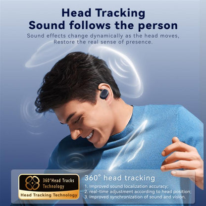 F20 Ear-Hook ANC Noise Reduction BT 5.4 IPX5 Wireless Earphones(Black) - TWS Earphone by buy2fix | Online Shopping UK | buy2fix