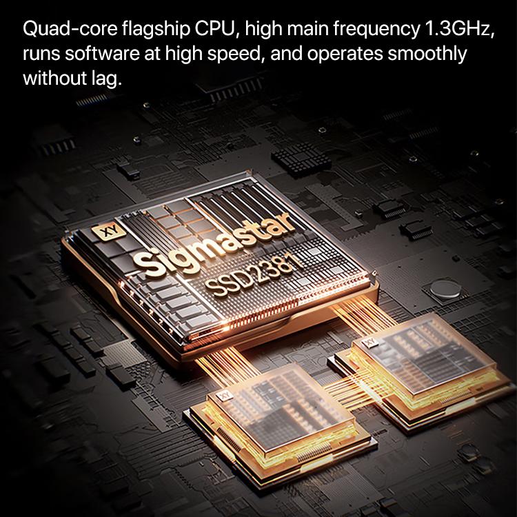 R1 1920x1280P 600ANSI Android 12.0 Smart Mini Portable Projector, Plug:EU Plug(Black) - Mini Projector by buy2fix | Online Shopping UK | buy2fix