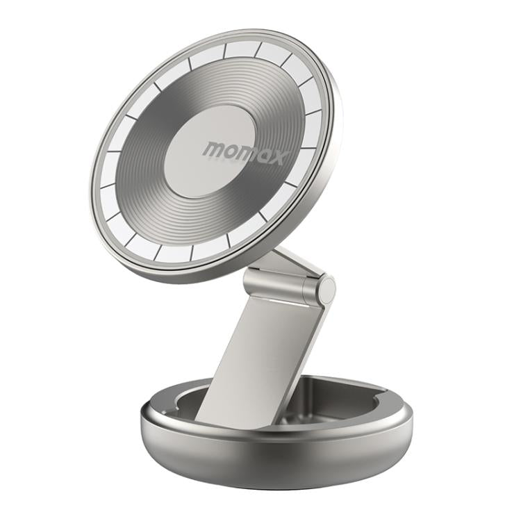 MOMAX CM30 Pac Mount Universal Transparent Magnetic Rotating Car Holder(Titanium Gold) - Universal Car Holders by MOMAX | Online Shopping UK | buy2fix