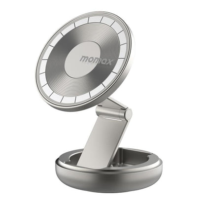 MOMAX CM30 Pac Mount Universal Transparent Magnetic Rotating Car Holder(Titanium Gold) - Universal Car Holders by MOMAX | Online Shopping UK | buy2fix