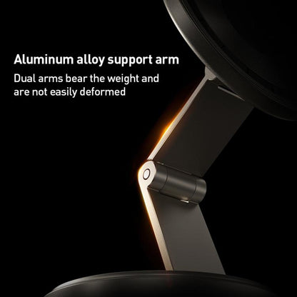 MOMAX CM30 Pac Mount Universal Transparent Magnetic Rotating Car Holder(Dark Grey) - Universal Car Holders by MOMAX | Online Shopping UK | buy2fix