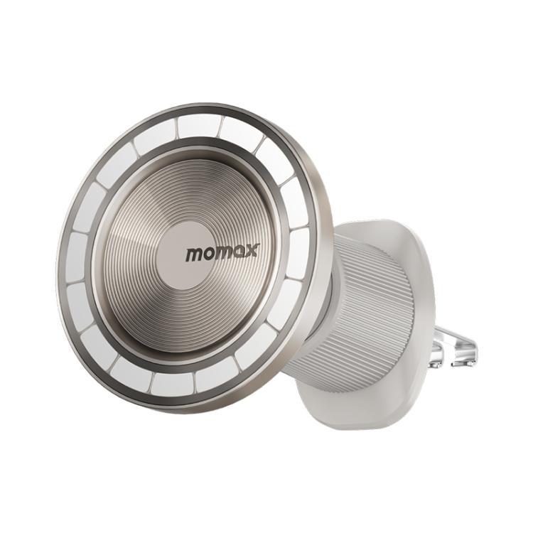 MOMAX CM35 1-Move Relaxaire Aluminum Alloy Magnetic Car Aromatherapy Holder(Titanium Gold) - Universal Car Holders by MOMAX | Online Shopping UK | buy2fix
