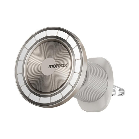 MOMAX CM35 1-Move Relaxaire Aluminum Alloy Magnetic Car Aromatherapy Holder(Titanium Gold) - Universal Car Holders by MOMAX | Online Shopping UK | buy2fix
