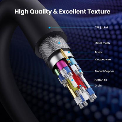 DP2.1 Male to DP2.1 Female Left Elbow 52Gbps 16K 30Hz DisplayPort Extension Adapter Cable, Length: 50cm(Black) -  by buy2fix | Online Shopping UK | buy2fix