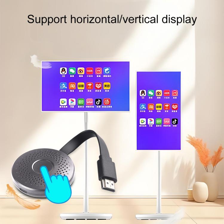 Measy A30 1080P HD HDMI Phone Wireless Screen Projector For PC / Phone(Grey) - Wireless Display Dongle by Measy | Online Shopping UK | buy2fix