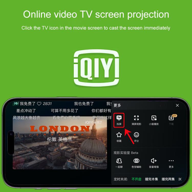 Measy A30 1080P HD HDMI Phone Wireless Screen Projector For PC / Phone(Grey) - Wireless Display Dongle by Measy | Online Shopping UK | buy2fix