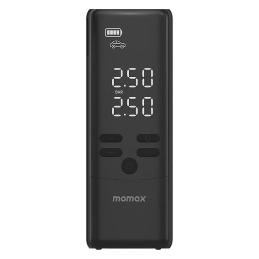 MOMAX CR16D 1-Move Support Car Digital Display Portable Smart Electric Wireless Air Pump(Black) - Inflatable Pump by MOMAX | Online Shopping UK | buy2fix