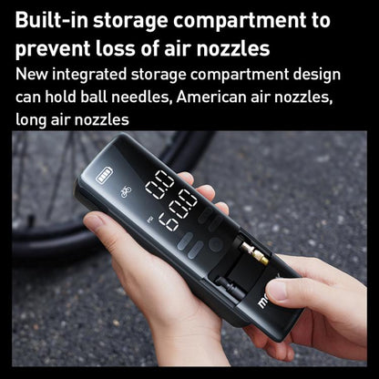 MOMAX CR16D 1-Move Support Car Digital Display Portable Smart Electric Wireless Air Pump(Black) - Inflatable Pump by MOMAX | Online Shopping UK | buy2fix