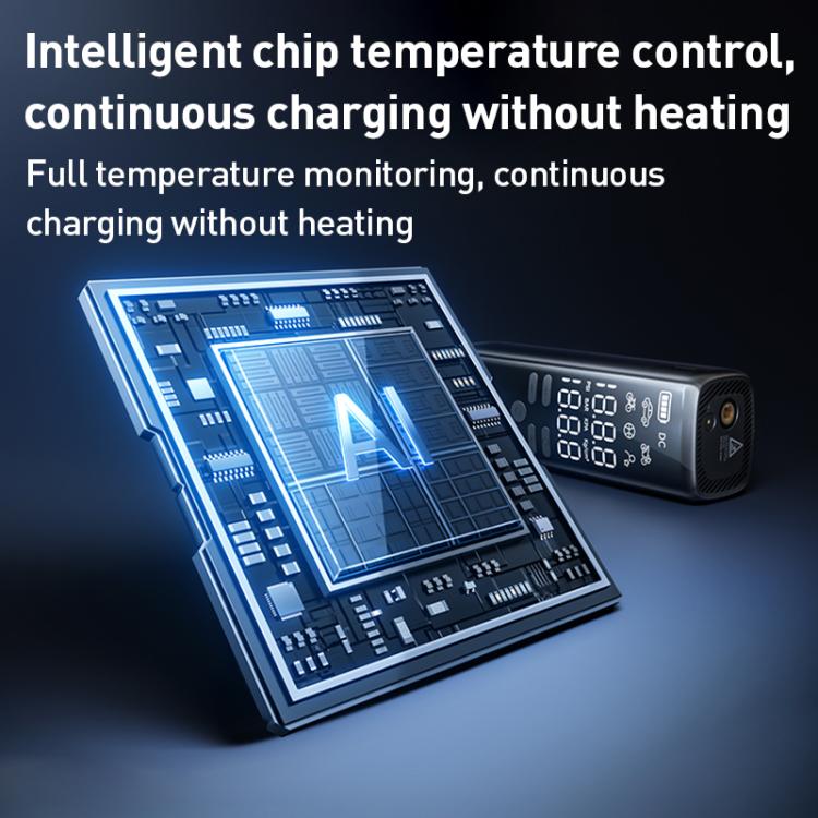 MOMAX CR16D 1-Move Support Car Digital Display Portable Smart Electric Wireless Air Pump(Black) - Inflatable Pump by MOMAX | Online Shopping UK | buy2fix