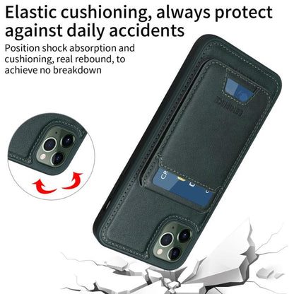 For iPhone 11 Pro Max BETOPNICE Vertical Flip Detachable MagSafe Wallet Phone Case(Green) - iPhone 11 Pro Max Cases by BETOPNICE | Online Shopping UK | buy2fix