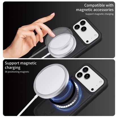 For iPhone 17 Pro Max BETOPNICE Vertical Flip Detachable MagSafe Wallet Phone Case(Black) - iPhone 17 Pro Max Cases by BETOPNICE | Online Shopping UK | buy2fix