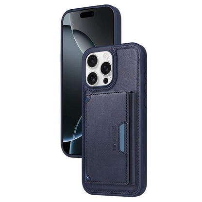 For iPhone 16 Pro Max BETOPNICE Horizontal Flip Detachable MagSafe Wallet Phone Case(Blue) - iPhone 16 Pro Max Cases by BETOPNICE | Online Shopping UK | buy2fix