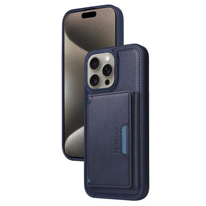 For iPhone 15 Pro Max BETOPNICE Horizontal Flip Detachable MagSafe Wallet Phone Case(Blue) - iPhone 15 Pro Max Cases by BETOPNICE | Online Shopping UK | buy2fix