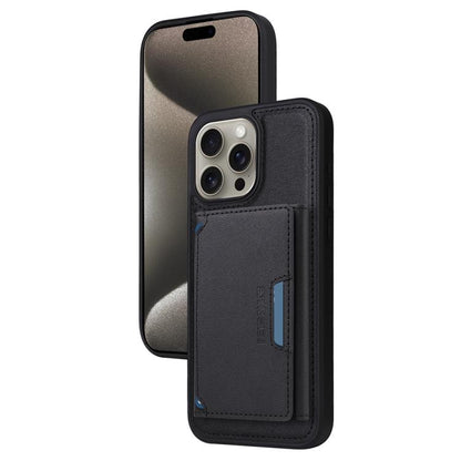 For iPhone 15 Pro Max BETOPNICE Horizontal Flip Detachable MagSafe Wallet Phone Case(Black) - iPhone 15 Pro Max Cases by BETOPNICE | Online Shopping UK | buy2fix