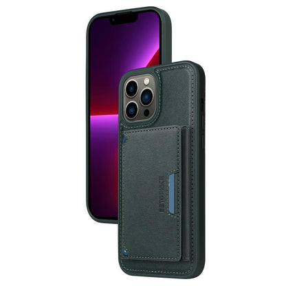 For iPhone 13 Pro Max BETOPNICE Horizontal Flip Detachable MagSafe Wallet Phone Case(Green) - iPhone 13 Pro Max Cases by BETOPNICE | Online Shopping UK | buy2fix