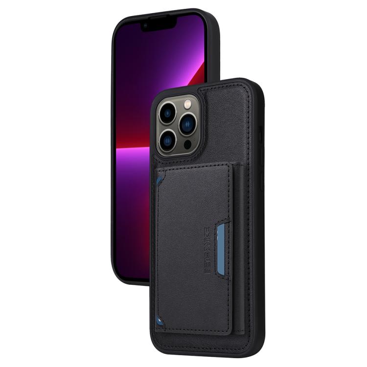 For iPhone 13 Pro Max BETOPNICE Horizontal Flip Detachable MagSafe Wallet Phone Case(Black) - iPhone 13 Pro Max Cases by BETOPNICE | Online Shopping UK | buy2fix