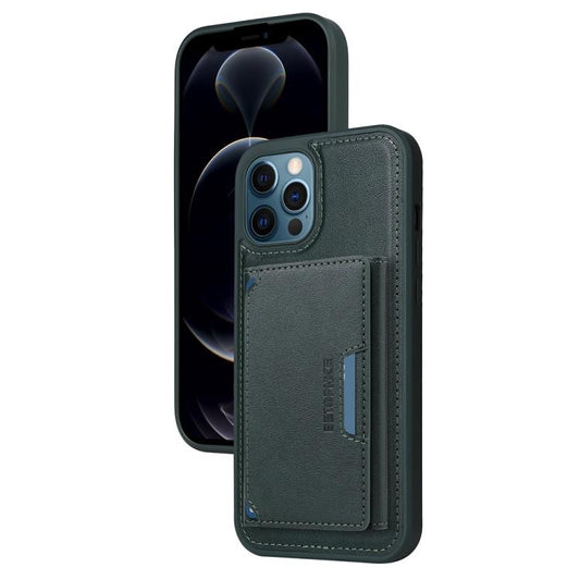 For iPhone 12 Pro Max BETOPNICE Horizontal Flip Detachable MagSafe Wallet Phone Case(Green) - iPhone 12 Pro Max Cases by BETOPNICE | Online Shopping UK | buy2fix