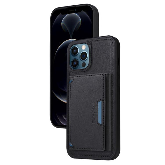 For iPhone 12 Pro Max BETOPNICE Horizontal Flip Detachable MagSafe Wallet Phone Case(Black) - iPhone 12 Pro Max Cases by BETOPNICE | Online Shopping UK | buy2fix