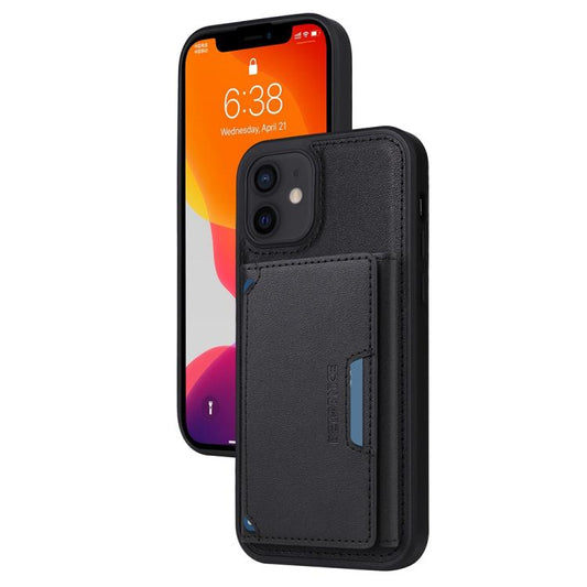 For iPhone 12 / 12 Pro BETOPNICE Horizontal Flip Detachable MagSafe Wallet Phone Case(Black) - iPhone 12 / 12 Pro Cases by BETOPNICE | Online Shopping UK | buy2fix