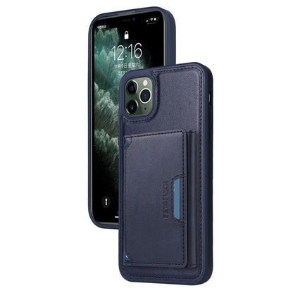 For iPhone 11 Pro Max BETOPNICE Horizontal Flip Detachable MagSafe Wallet Phone Case(Blue) - iPhone 11 Pro Max Cases by BETOPNICE | Online Shopping UK | buy2fix