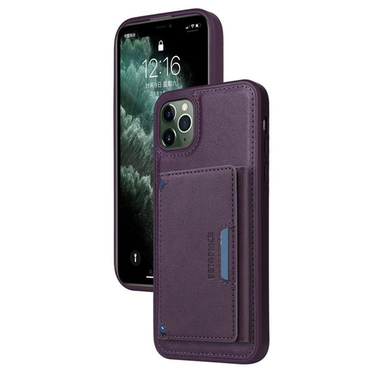 For iPhone 11 Pro Max BETOPNICE Horizontal Flip Detachable MagSafe Wallet Phone Case(Purple) - iPhone 11 Pro Max Cases by BETOPNICE | Online Shopping UK | buy2fix