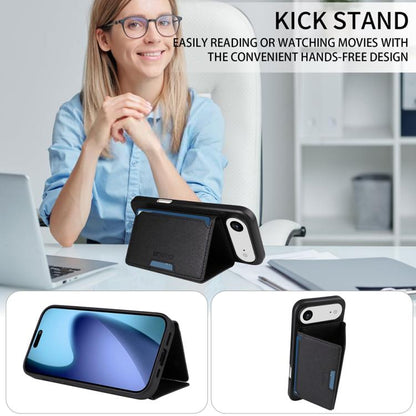 For iPhone Air BETOPNICE Horizontal Flip Detachable MagSafe Wallet Phone Case(Black) - iPhone Air Cases by BETOPNICE | Online Shopping UK | buy2fix