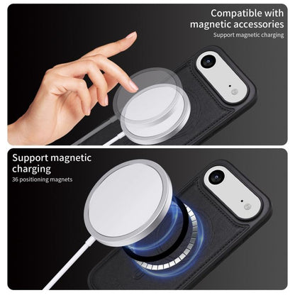 For iPhone Air BETOPNICE Horizontal Flip Detachable MagSafe Wallet Phone Case(Black) - iPhone Air Cases by BETOPNICE | Online Shopping UK | buy2fix