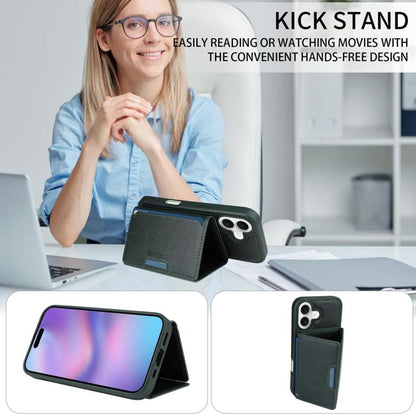 For iPhone 17 BETOPNICE Horizontal Flip Detachable MagSafe Wallet Phone Case(Green) - iPhone 17 Cases by BETOPNICE | Online Shopping UK | buy2fix