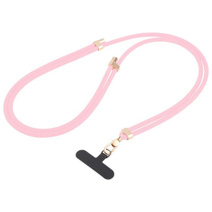 Adjustable Liquid Silicone Phone Anti-lost Long Lanyard(Pink) - Lanyards & Wrist Straps by buy2fix | Online Shopping UK | buy2fix